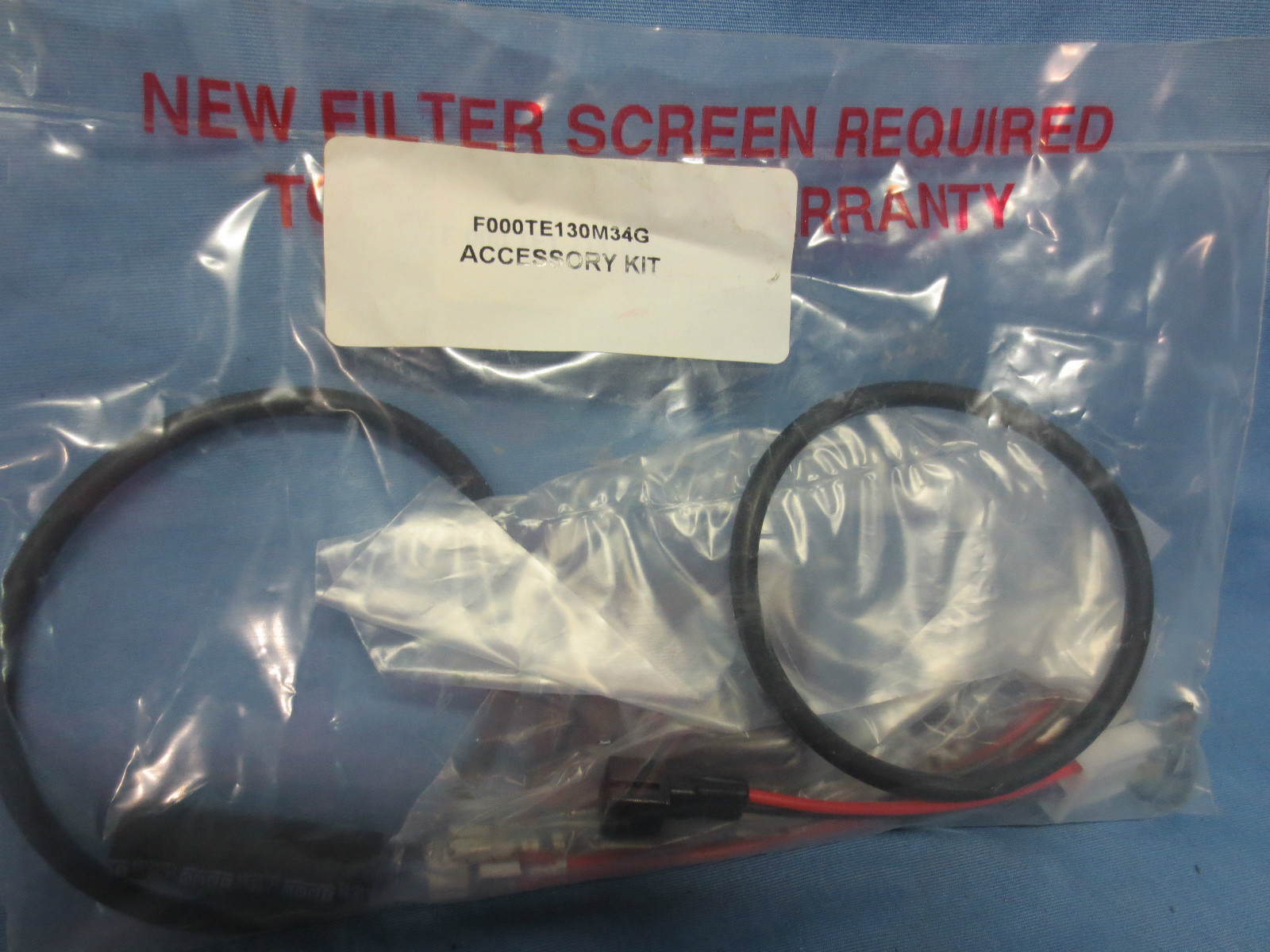 SABO F000TE130M34G ACCESSORY KIT – NEW SEALED in BAG – JUMPERS O-RING CONNECTORS