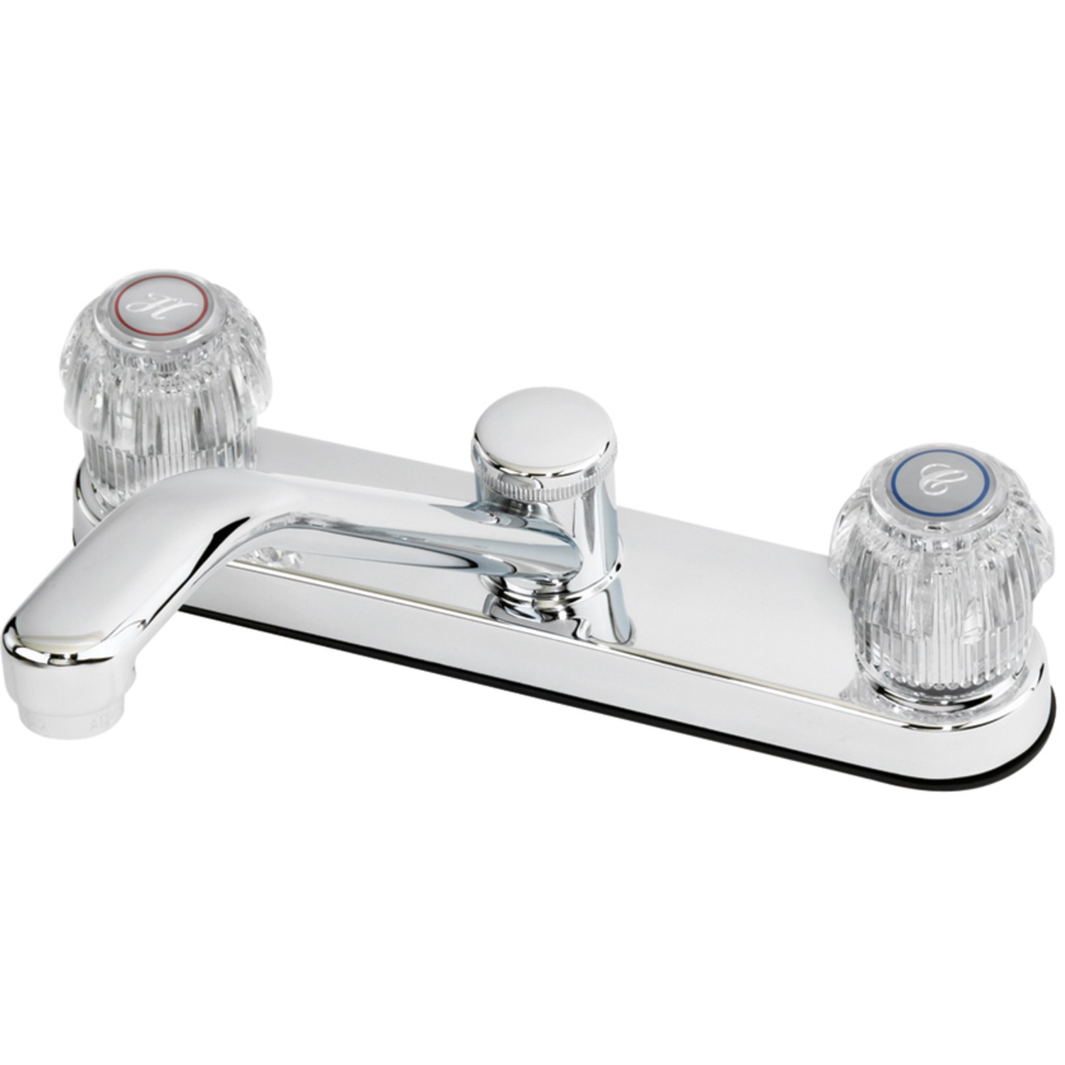 OakBrook 810N-D4001 1.8 GPM Essentials Chrome 2-Handle Mid Arc Kitchen Faucet