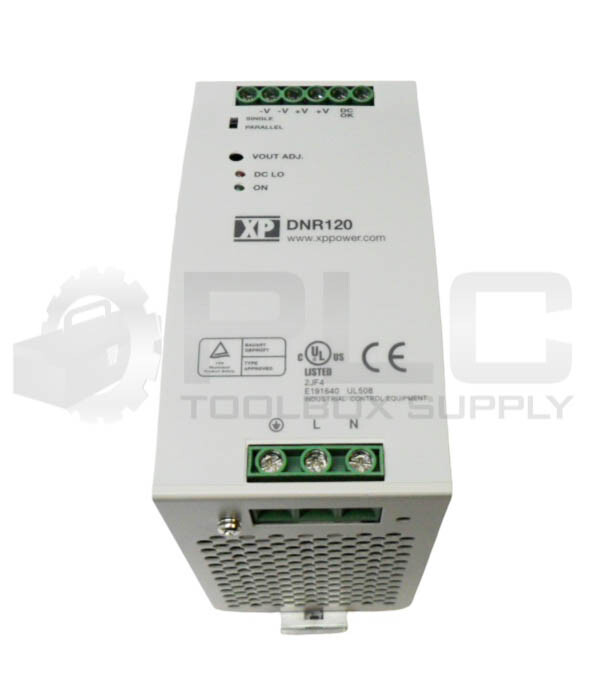 NEW XP POWER DNR120AS24-I POWER SUPPLY 115-230VAC 2.8-1.4A 47-63HZ