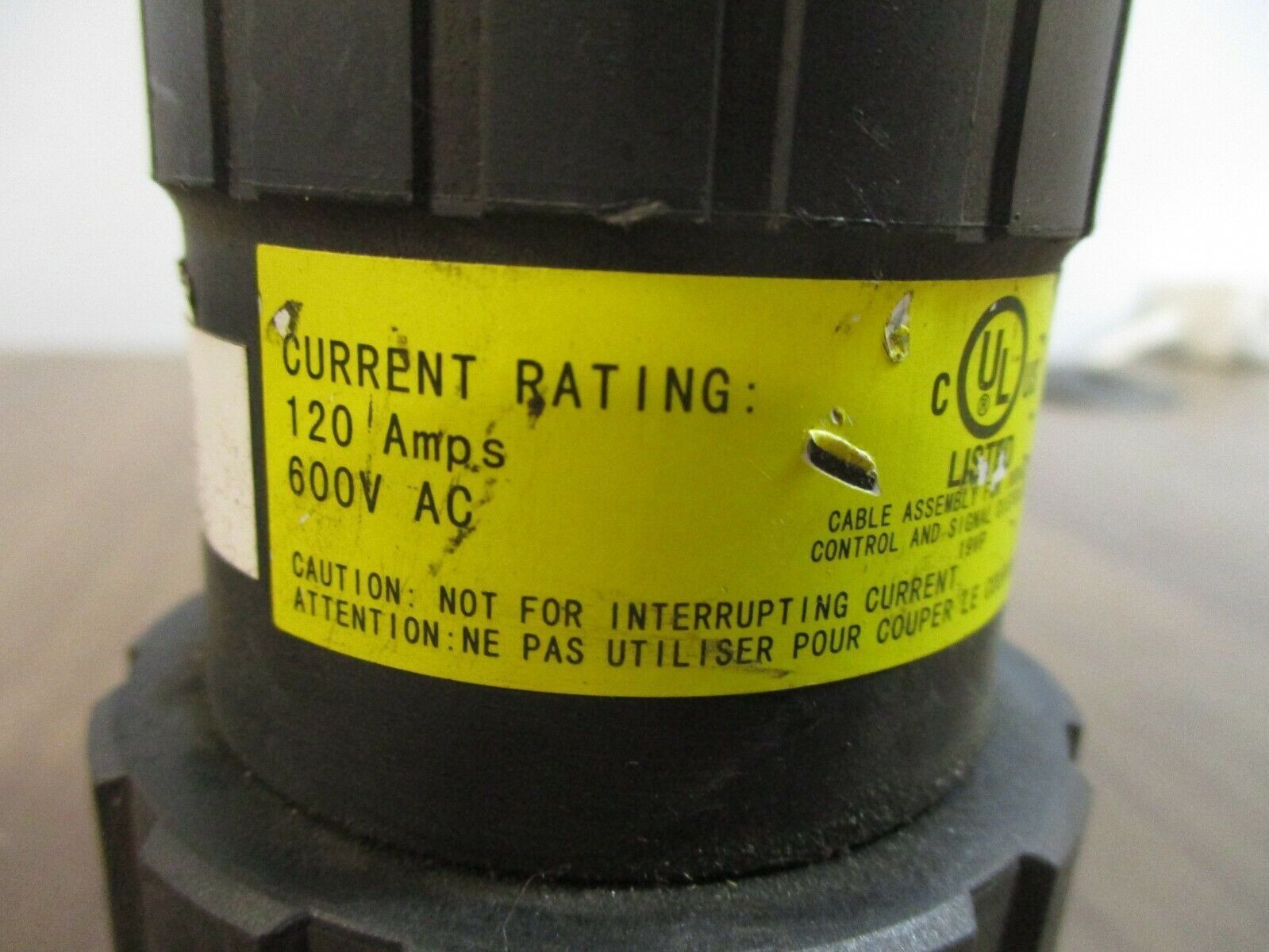 Amphenol Connector GT06PCM23-ARS-120(360S) – 0815 120A 600V Used