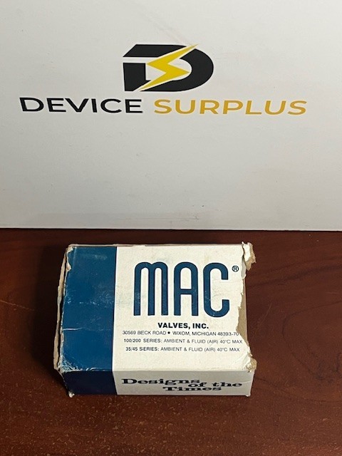 MAC 55B-12-PI-111BA 110/120V 30-150PSI NEW