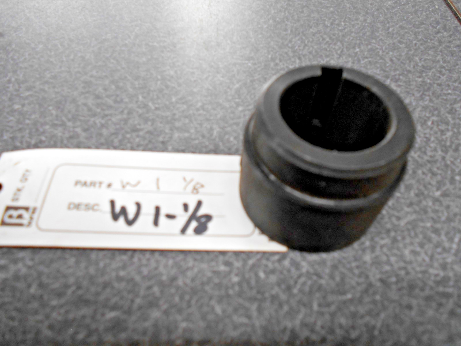 Weld-On Hub, Series W 1-1/8. Round Bore. Burns/Tisco. NOS!