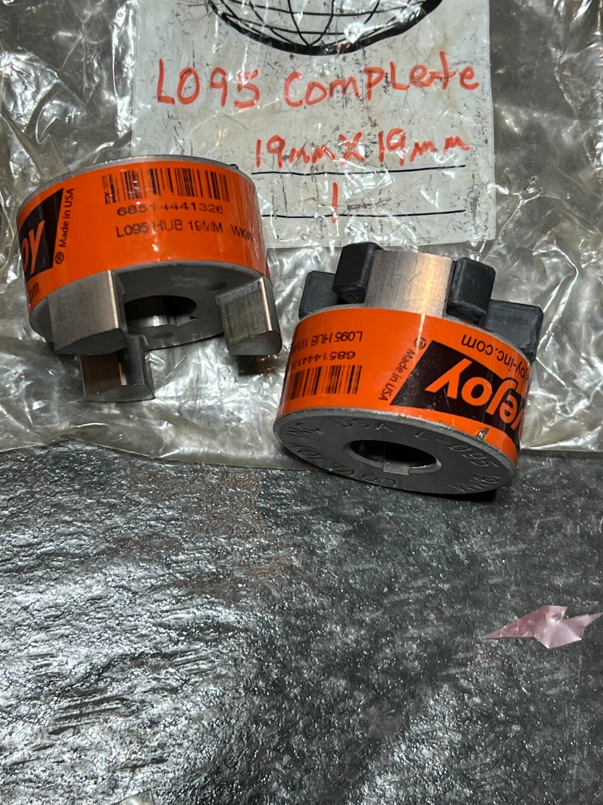 lovejoy l095 set 19mm 68514441326 nos no packaging