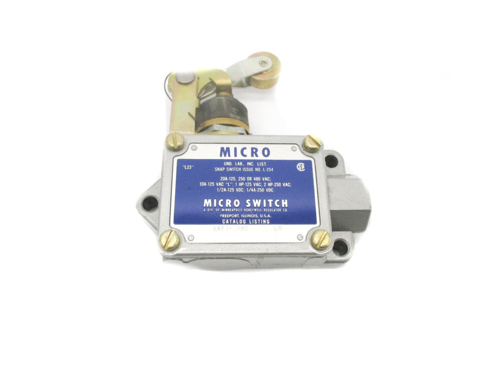 MICRO SWITCH BAF1-2RN2 NSNP