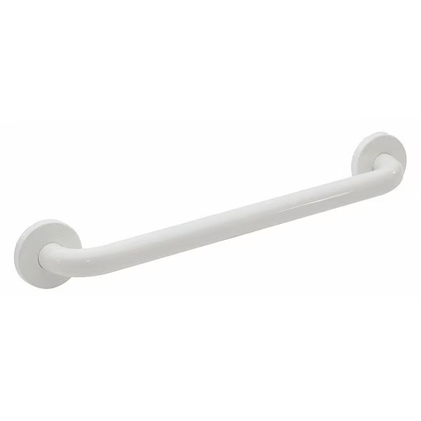 Wingits WGB5YS24WH Polyester Painted Premium Grab Bar, 24″ L, Stainles
