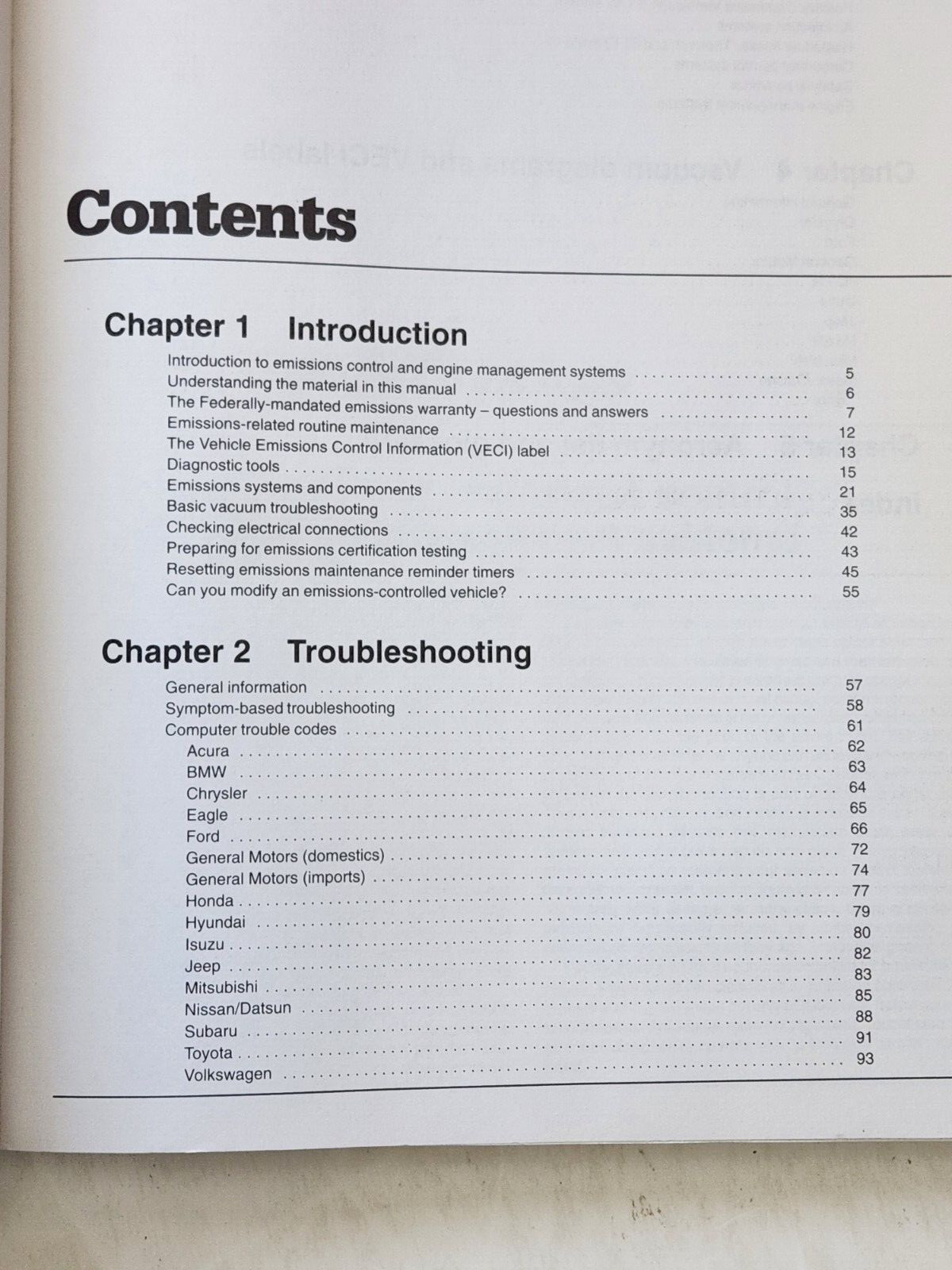 Automotive Emission Controls Manual: Haynes Publishing. Softcover. 1992