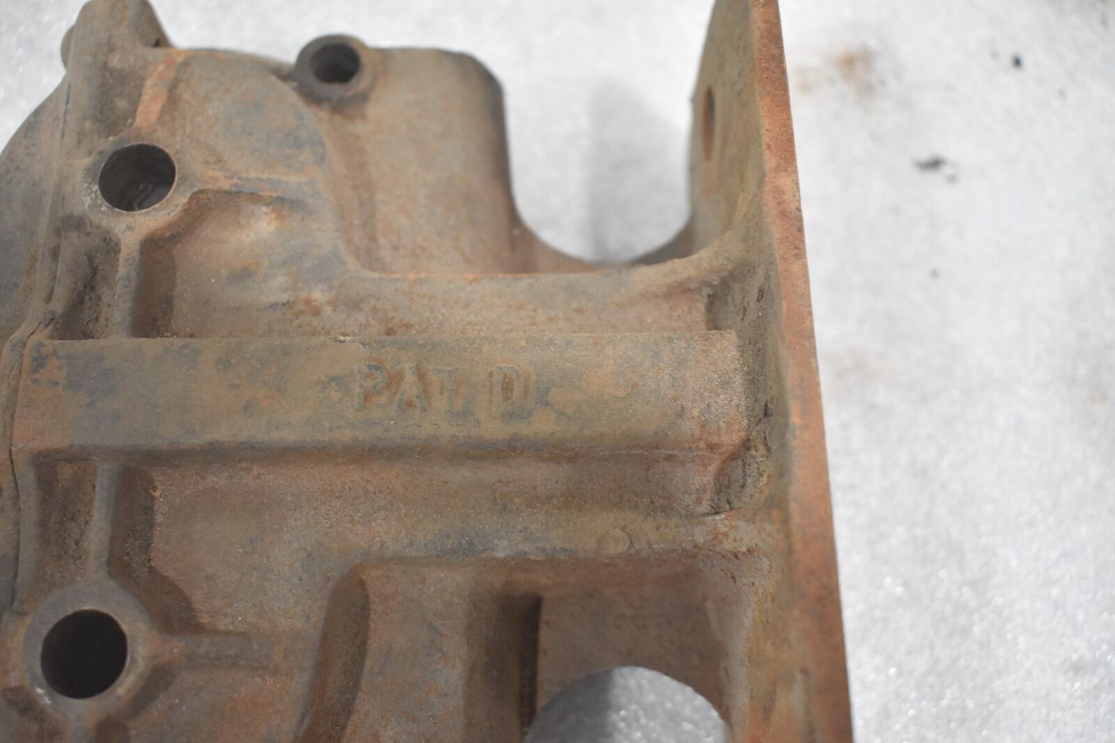 ANTIQUE REES PRODUCTION CORP PATD WW2 TRAIN JACK RAILROAD SALVAGE