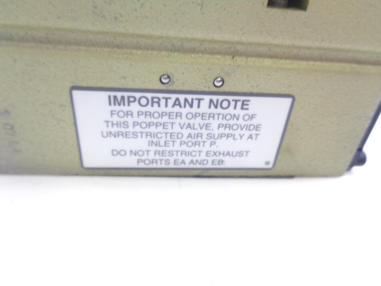 NEW ROSS 8476C3342 PILOT VALVE 115/60 VOLTS/HZ R27
