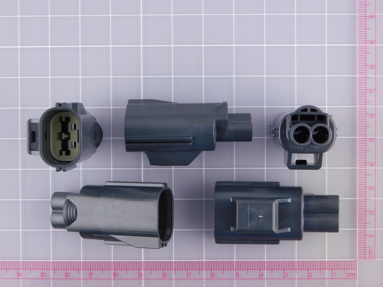 Lot of 84 YAZAKI 7282-5575-10 2 POSITION YES/YESC Kaizen Series Connectors | 2.8