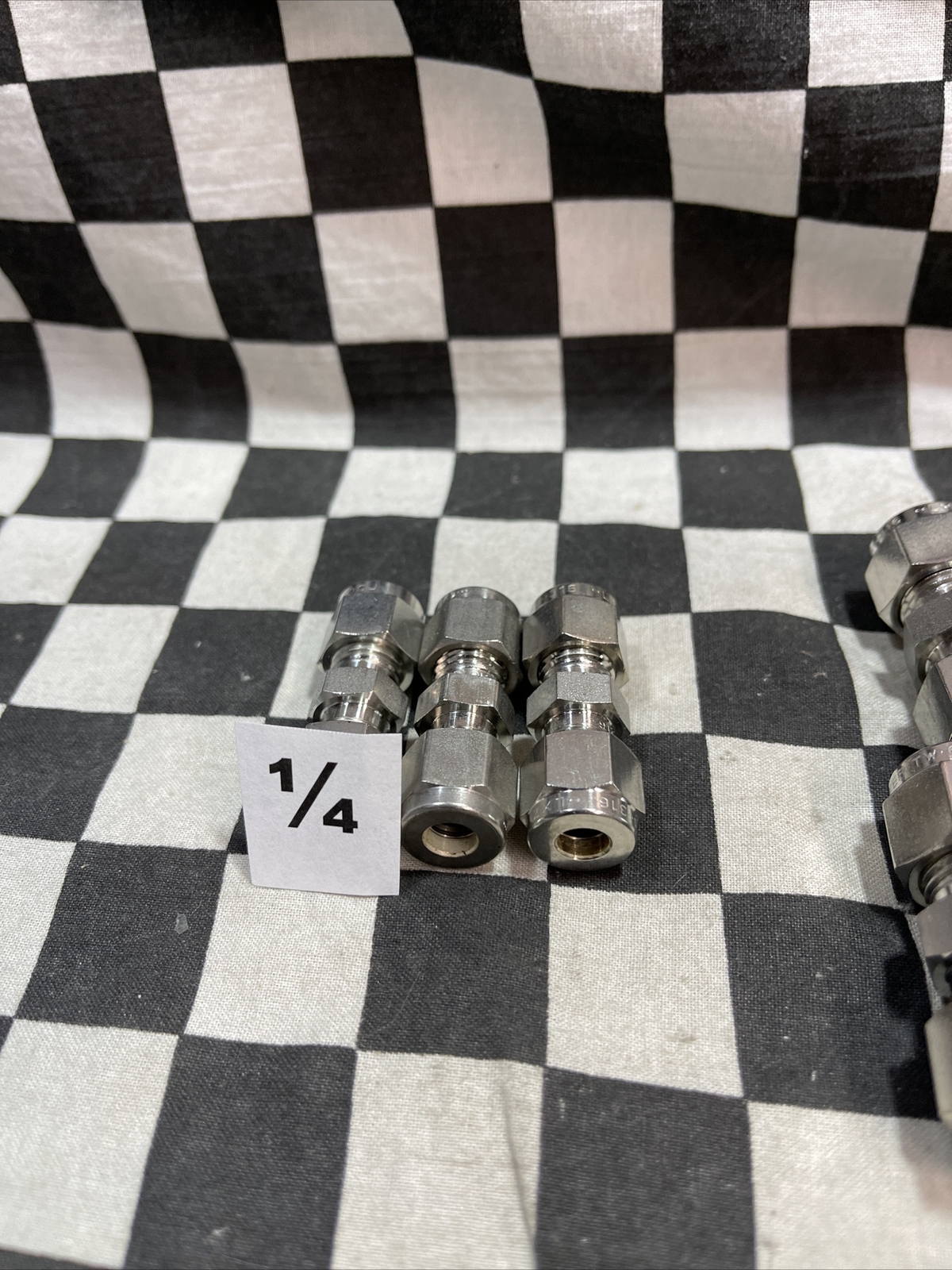 PARKER UNION 1/4″ 3/8 1/2″, 4SC4-316, 6SC6-316, 8SC8-316, LOT OF 15, #1606Z14