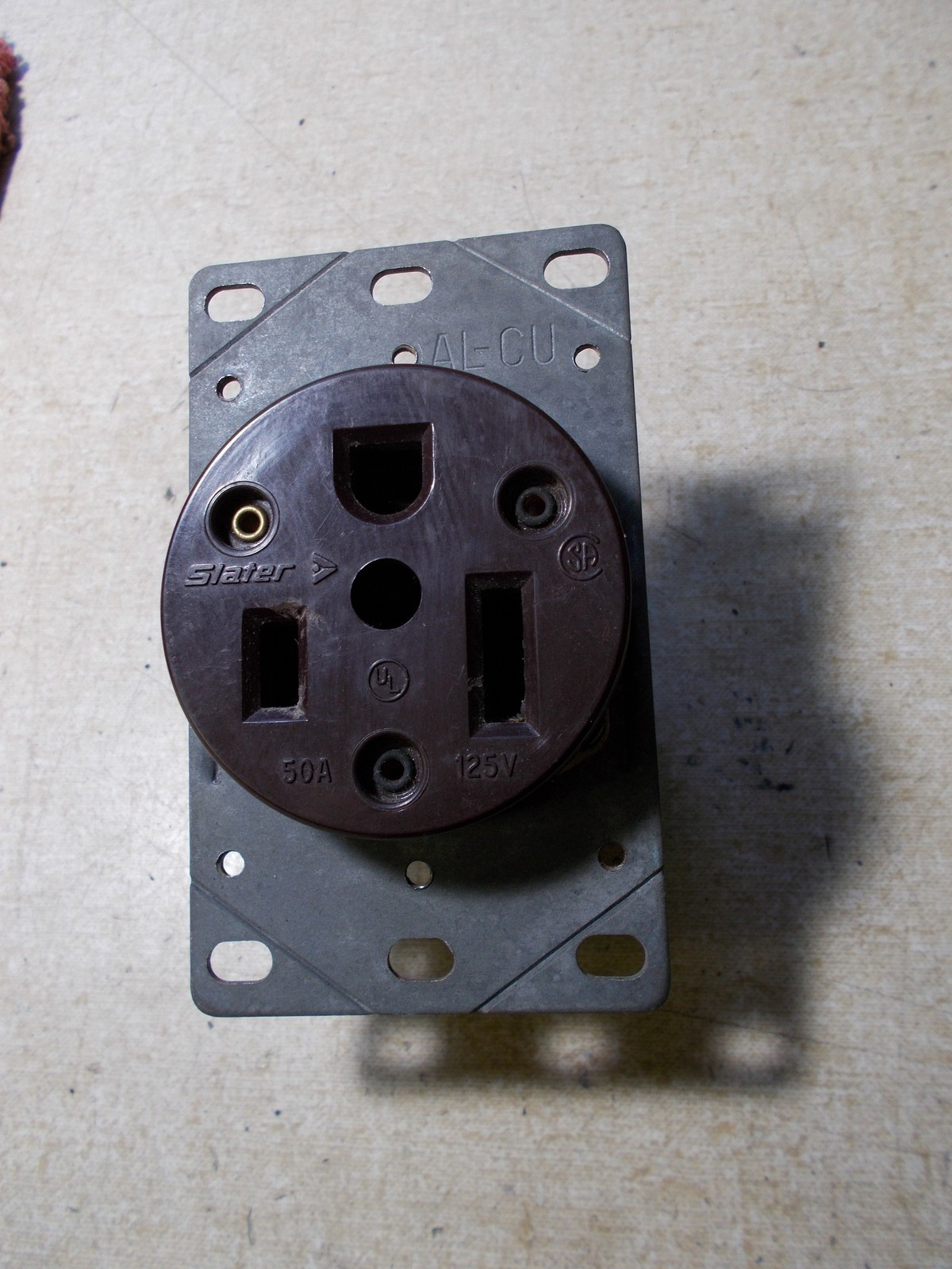 Slater 1008-0420 50A 125V Female Receptacle *FREE SHIPPING*