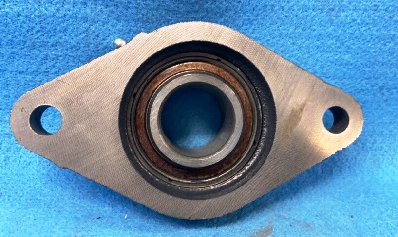 FAFNIR FLANGE MOUNT BALL BEARING, RCJT 1-3/16, 2 BOLT FLANGE