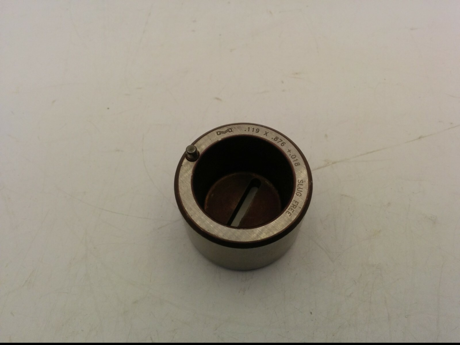 MATE PRECISION TOOLING SLUG FREE PUNCH PRESS DIE, .119 x .876 + .018, NNB