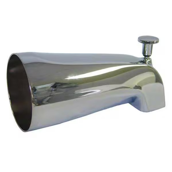 Kissler 1/2″ Tub Spout Diverter 5-1/4″, Chrome 82-0011 Kissler 82-0011 5 1/4 in