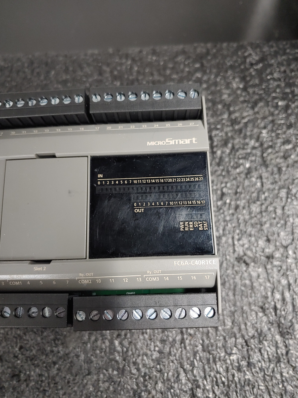 IDEC FC6A-C40R1CE 40IO CPU 24VDC Relay FC6A MicroSmart PLC