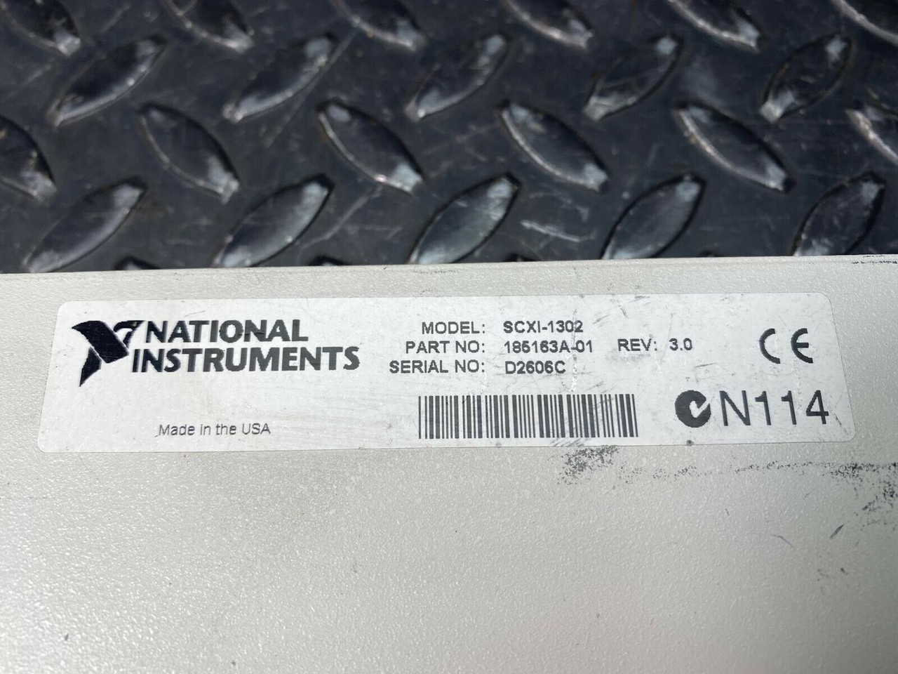 National Instruments SCXI-1302 50-Pin Shielded Terminal Block