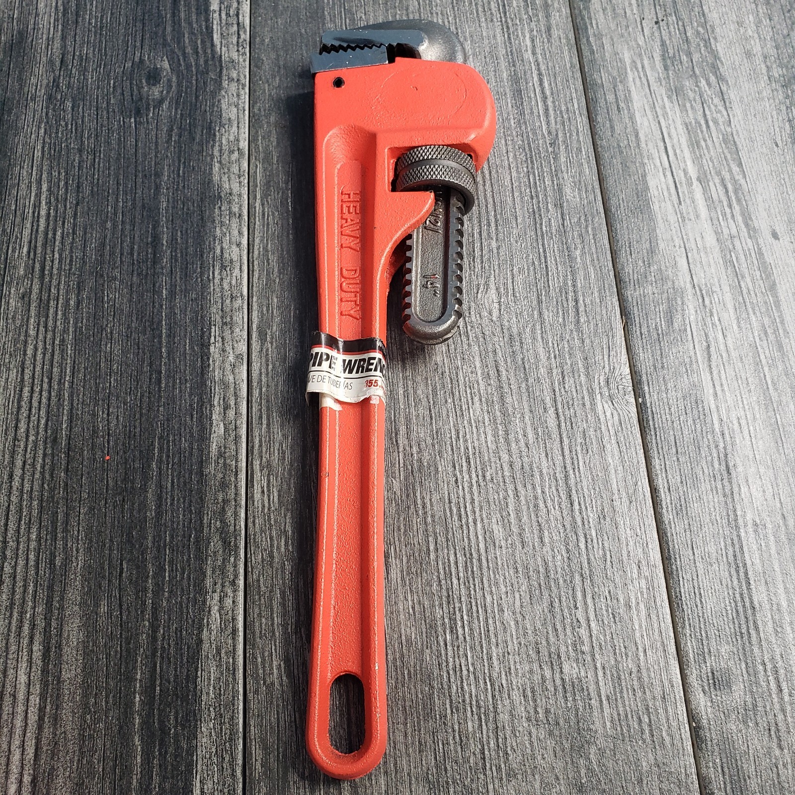 Performance Tool W1133-14B 2 in. Serrated Jaws Straight Pipe Wrench 14 L in.