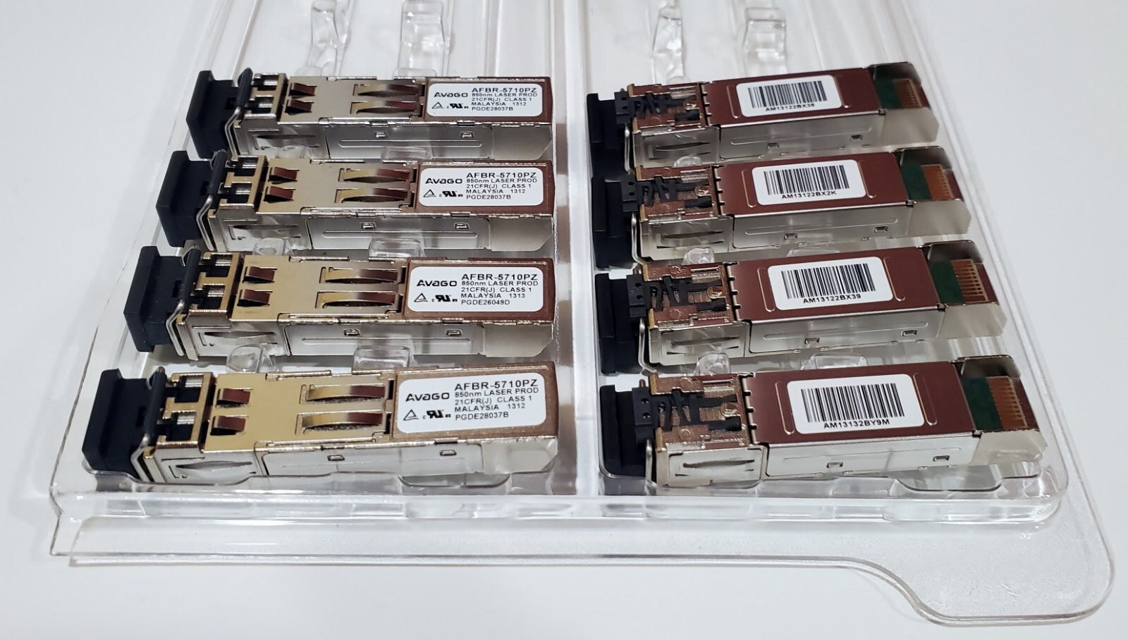 Avago AFBR-5710PZ 1000BASE-SX SFP Transceiver | 1G SX MMF 850nm
