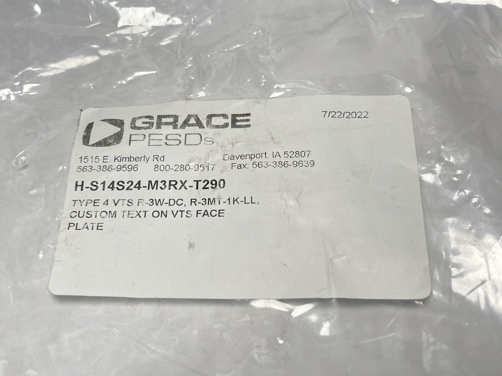 Grace PESD DC Voltage Test Station – R-3W-DC & R-3MT-1K-LL With M3 Panel Mount