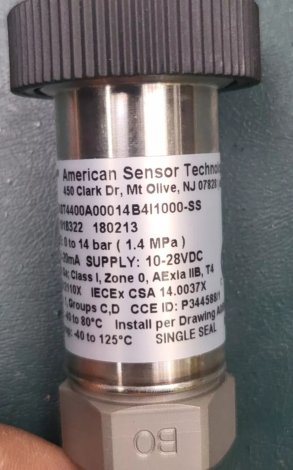 New AST American Sensor Technology Ast4400a00014b4l10004ss