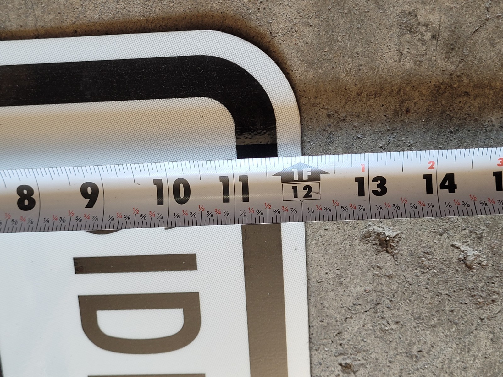 NMC TM512J SIDEWALK CLOSED USE OTHER SIDE Sign 24 in. x 12 in. Heavy Duty NEW