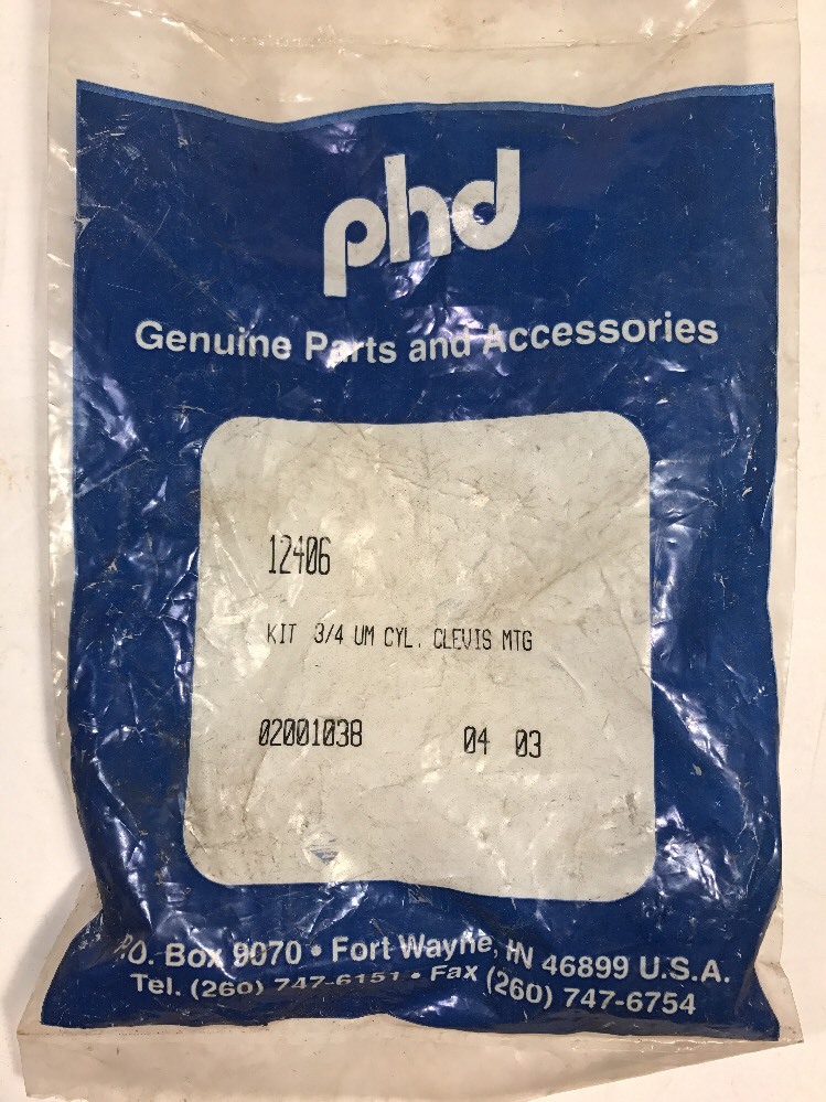 New Old Stock VTG PHD 12406 Repair Kit 3/4 UM CYL, Clevis MTG 02001038 LOT OF 3