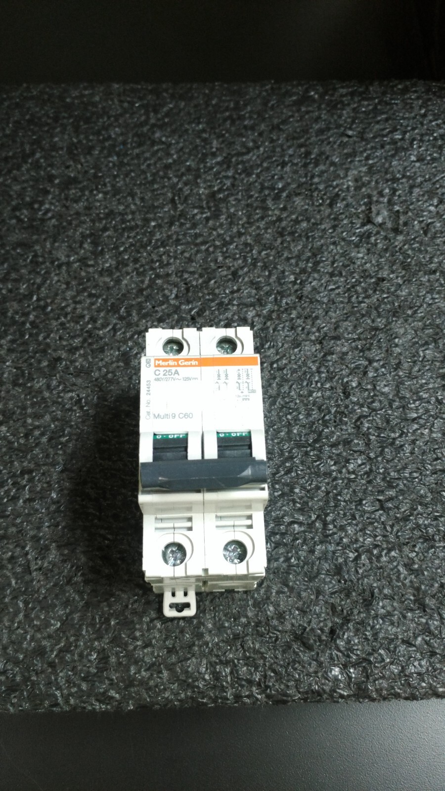 MERLIN GERIN 24453 C25A Multi 9 C60 2 Pole 25A Circuit Breaker