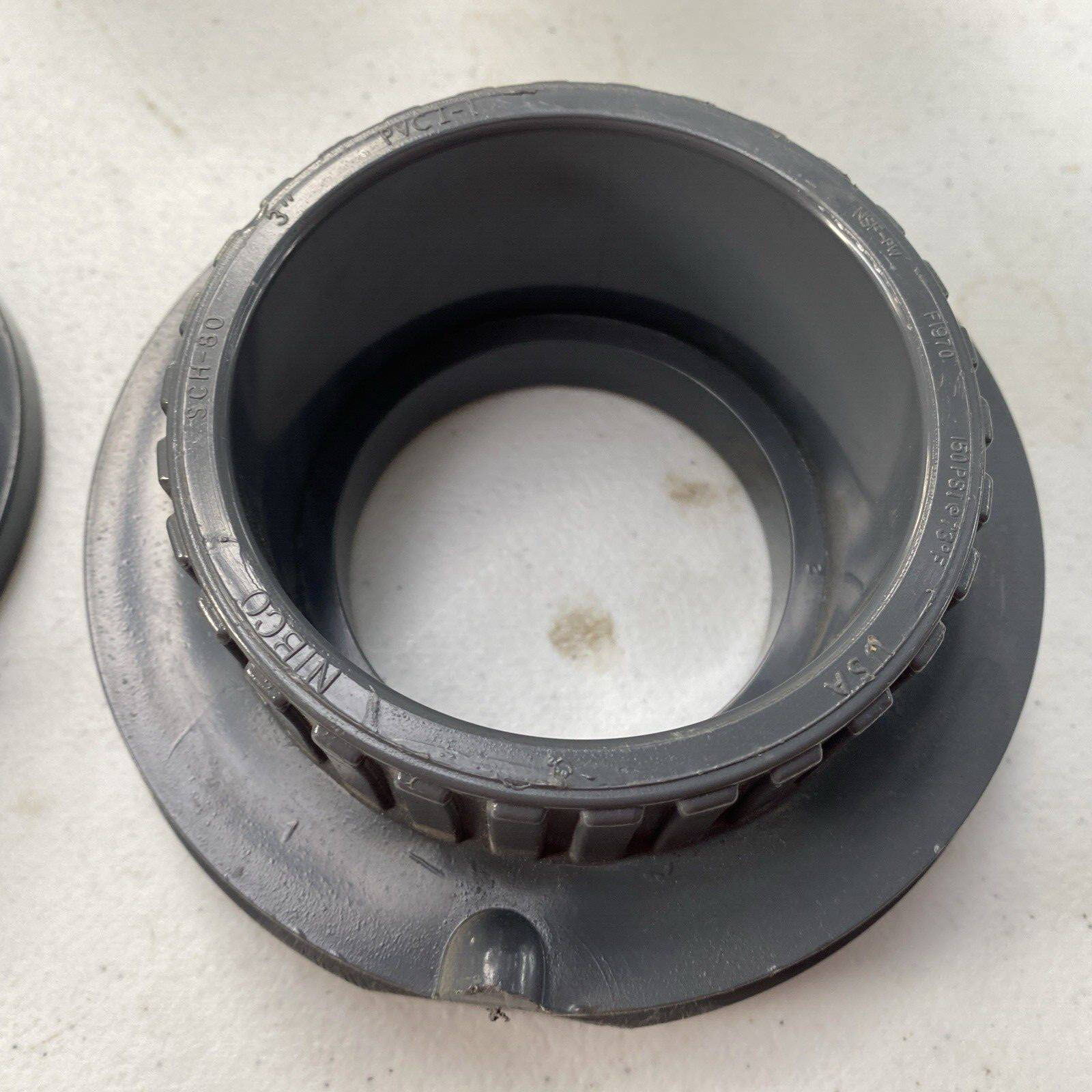 Union: 3″ x 3″ Fitting, Sch 80 PVC, Female x Female, 150 psi @ 73 Degrees F NEW