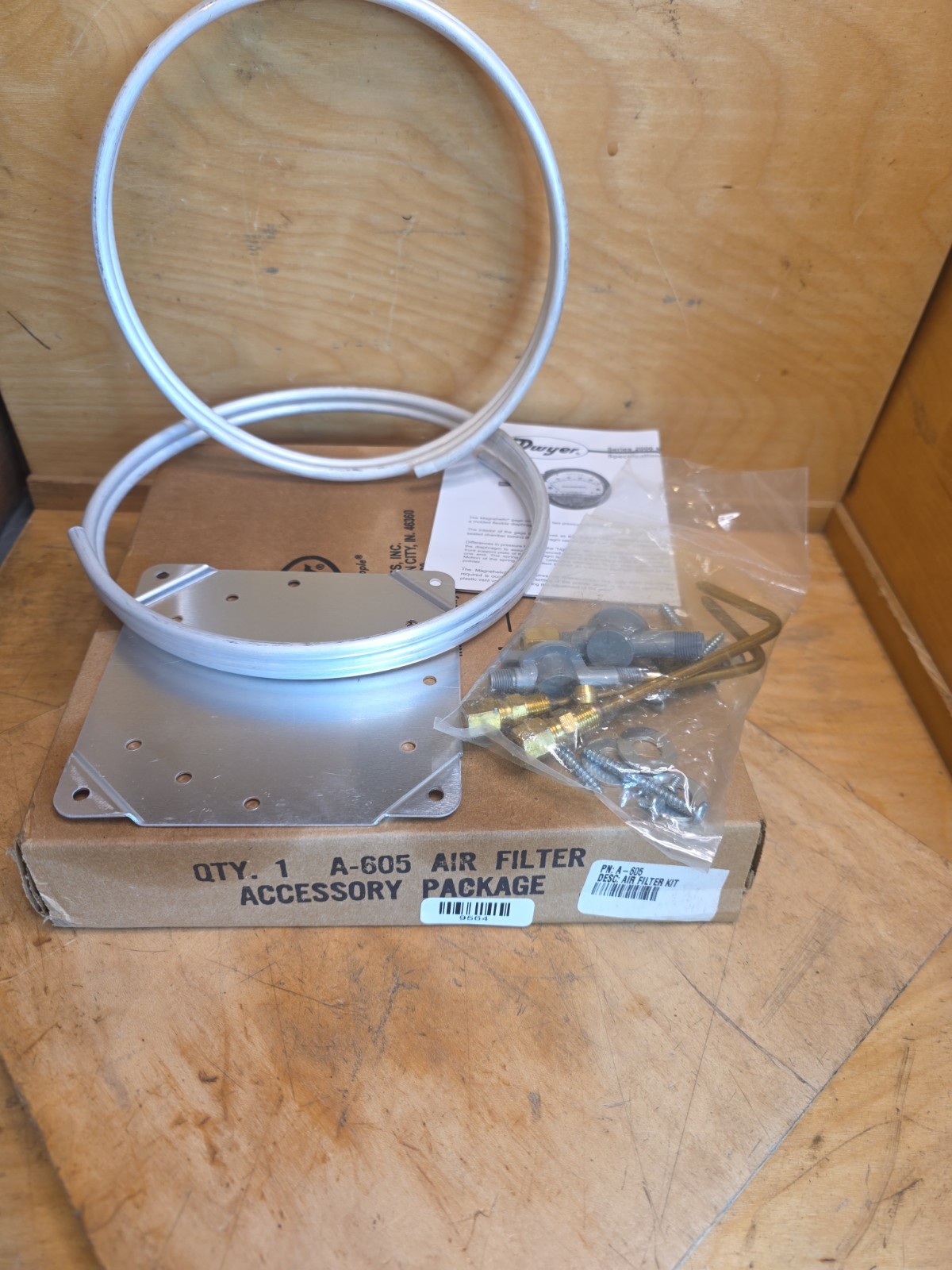 DWYER A-605 AIR FILTER ACCESSORY KIT, NIB, *WE*SHIP*TODAY*