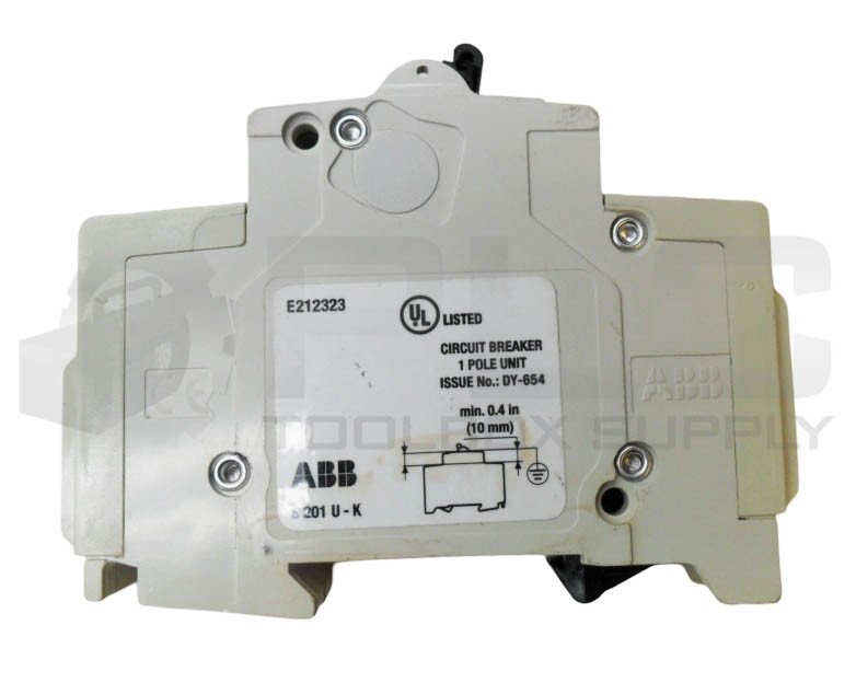 LOT OF 5 ABB S201U K5A CIRCUIT BREAKER 240V 5A 50/60HZ