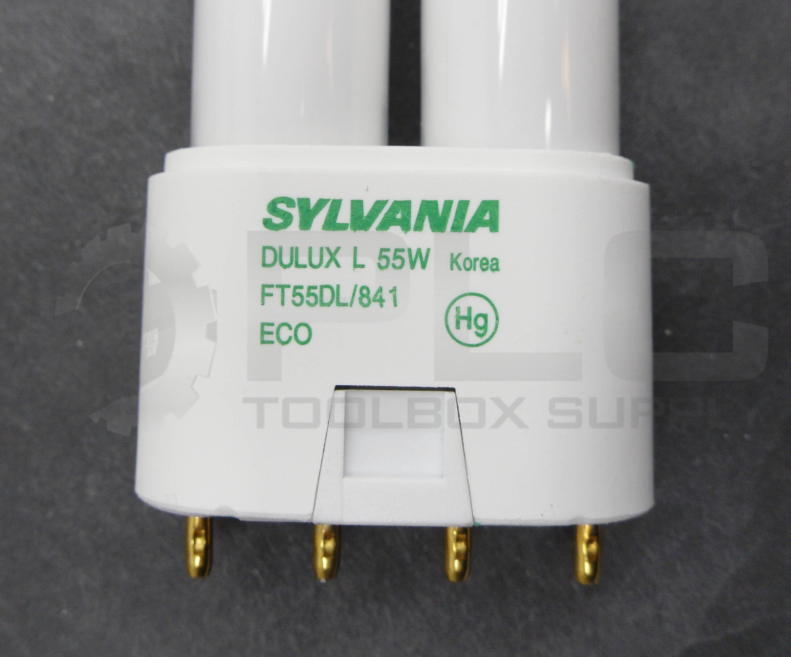 NEW BOX OF 10 SYLVANIA 20592 COMPACT FLUORESCENT LIGHT 55W FT55DL/841/ECO