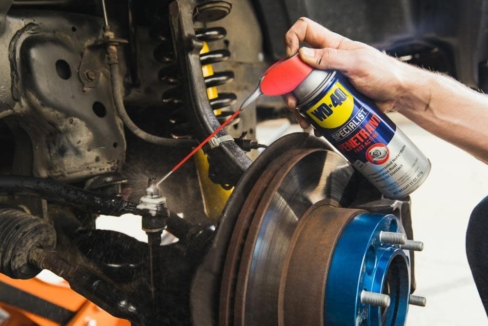 WD-40 Specialist Penetrant Spray with Smart Straw – 11 Oz, Rust Release Solution