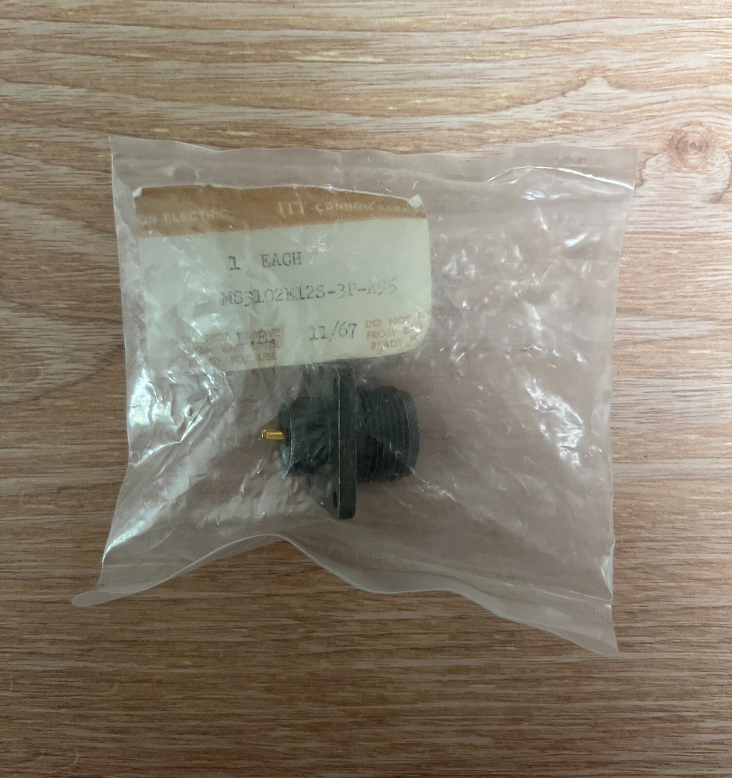 ITT Cannon Electric MS3102E12S-3P-A95