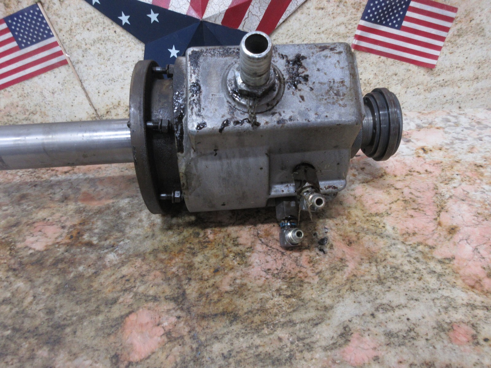 SPECIAL NAKAMURA SLANT JR CNC LATHE KITAGAWA SPINDLE HYDRAULIC ACTUATOR DRAWBAR