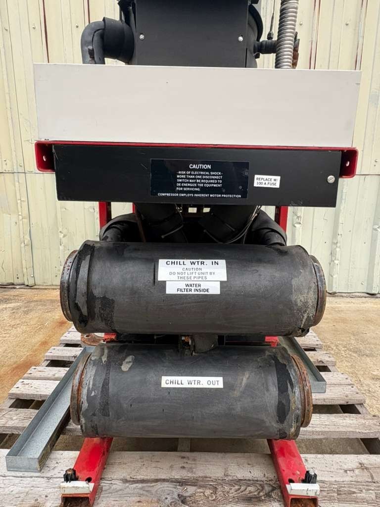 Multistack Water Cooled Chiller Model MS50B1A2W S/N: 11 08 20 w/ SWEP B45X60