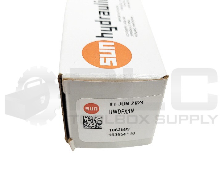 NEW SUN HYDRAULICS DWDFXAN SOLENOID VALVE 23335-B 10L-0526