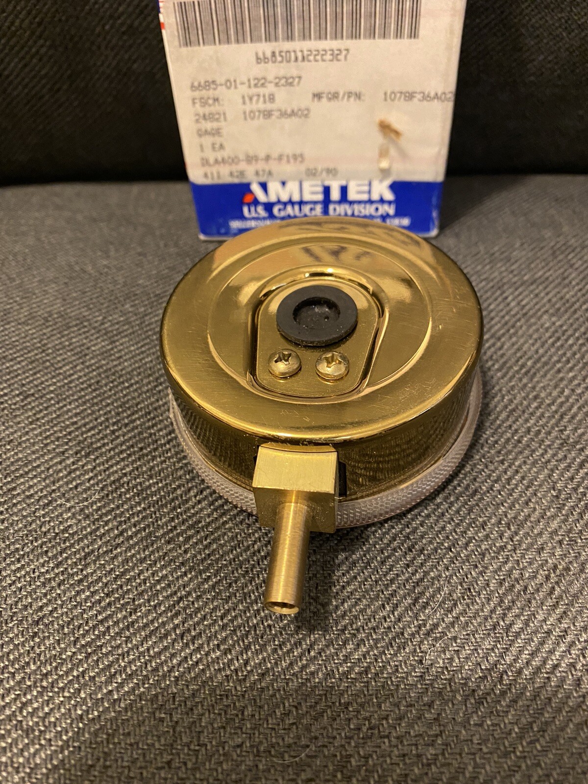 NEW AMETEK USG 0-100 PSI PRESSURE GUAGE 1078F36A02