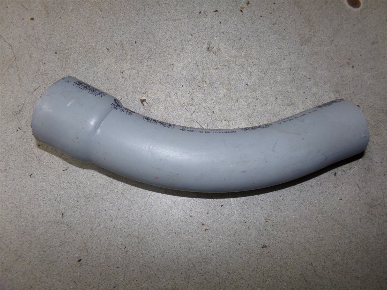 NEW Carlon UA7AJB 495 45 Degree Plastic Tubing PVC Elbow *FREE SHIPPING*