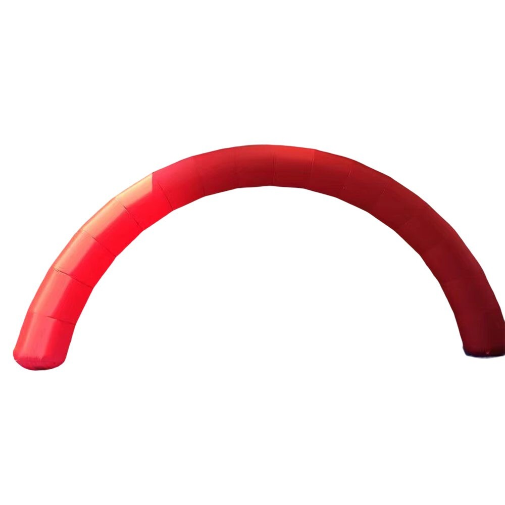 USED 26Ft Oxford Cloth Red Advertising Arch Business Activity Event No Blower