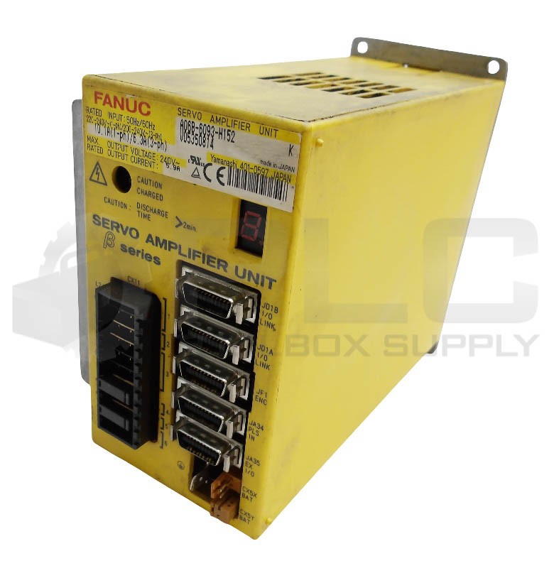 FANUC A06B-6093-H152 /B SERVO APMLIFIER UNIT 220-240V 10.1A