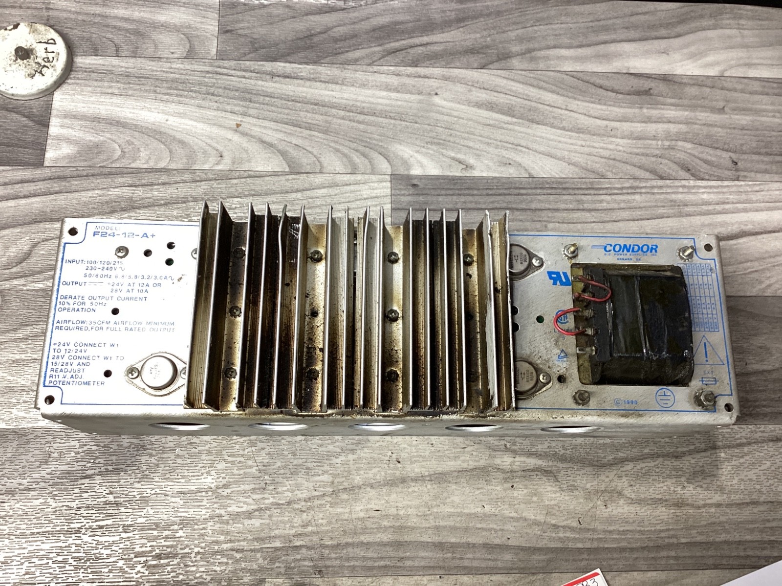 CONDOR F24-12-A+ POWER SUPPLY #114B143PR3