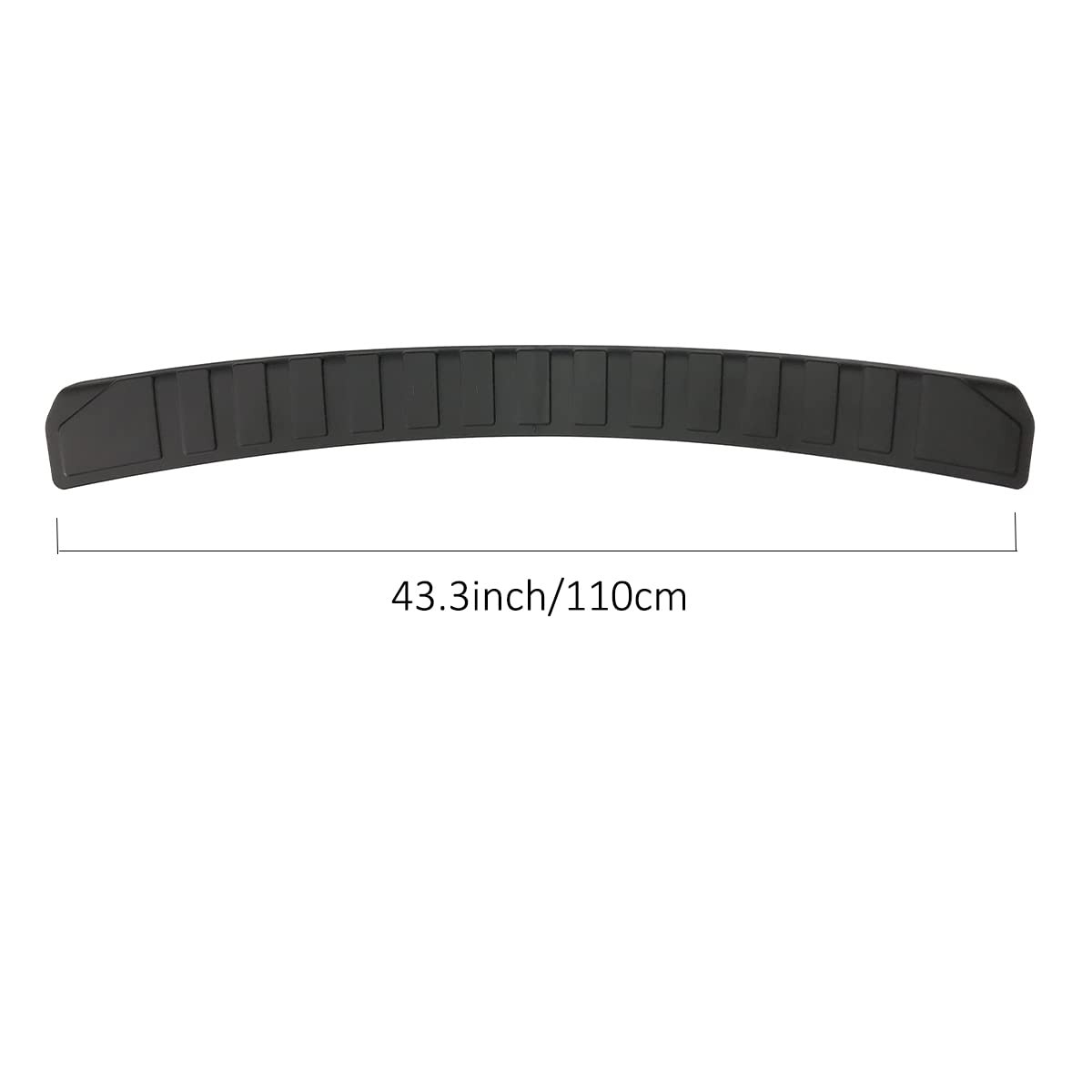 Tybock Rear Bumper Protector Guard Accessory Trim Cover Scratch Resistant Tru…