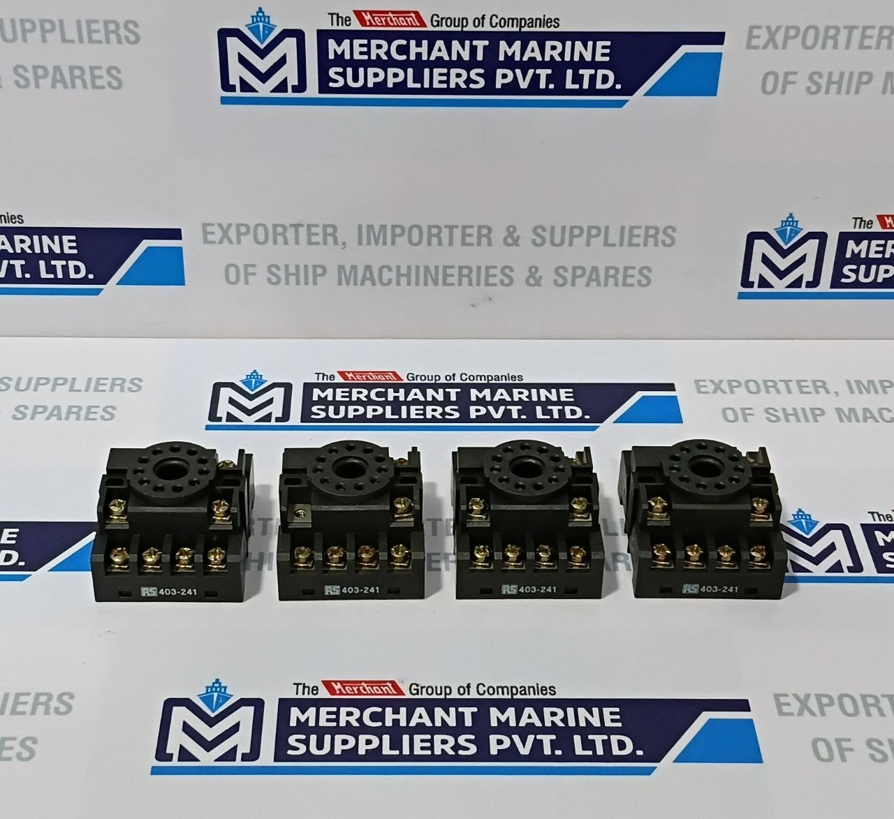 RS 403-241 11 Pin Relay Socket Base