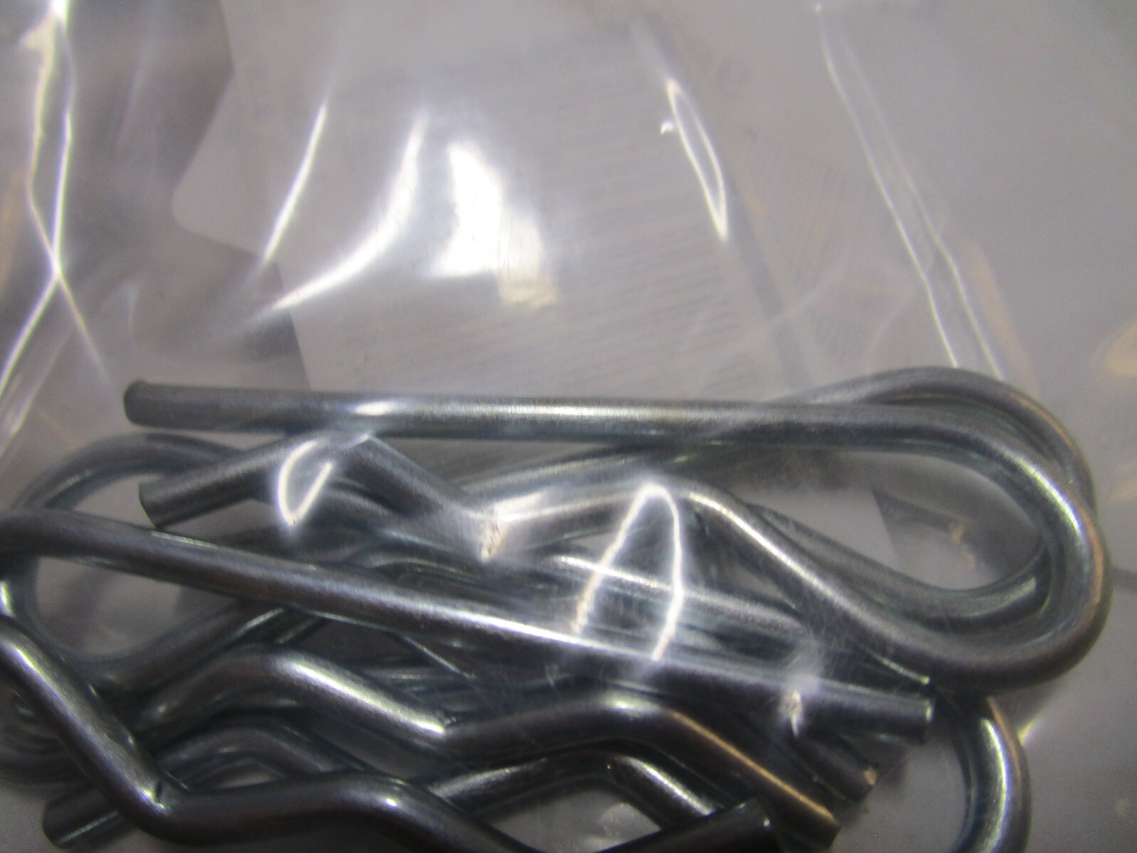 0.125″ x 2-9/16″ OAL Zinc Plated Hairpin Cotter (7/16″ – 3/4″ Shaft Size) QTY 5