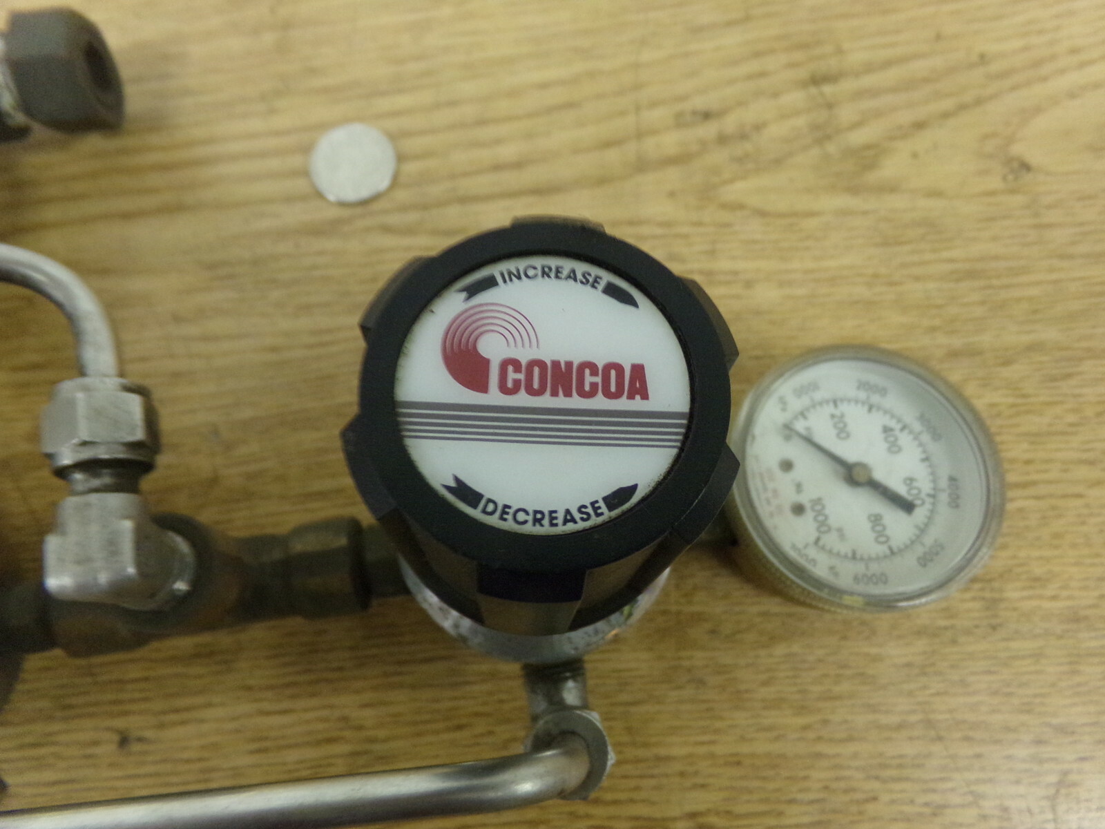 Concoa Assembly w/ gauge 0550-0206 7000 KPA 1000 PSI *FREE SHIPPING*