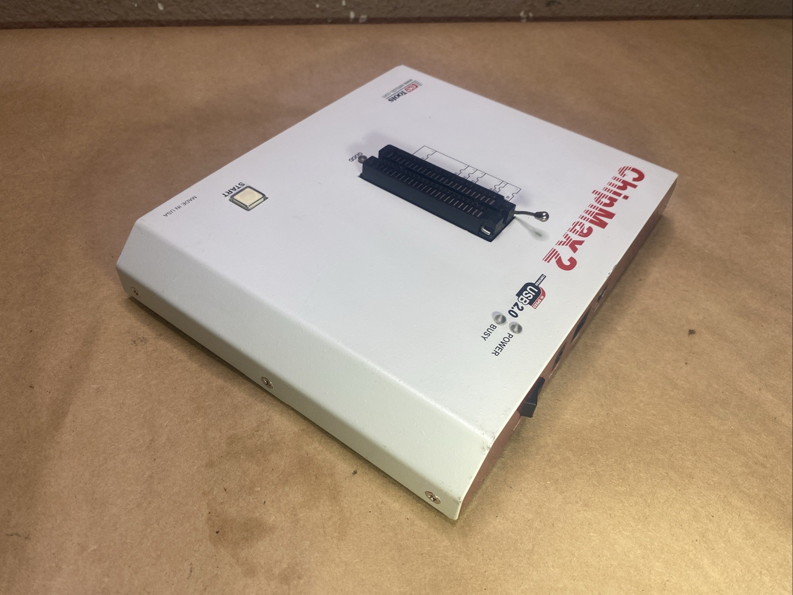 Chip Max2 Test unit. EE Tools(Hi Speed USB). Power cord (UNTESTED) Read