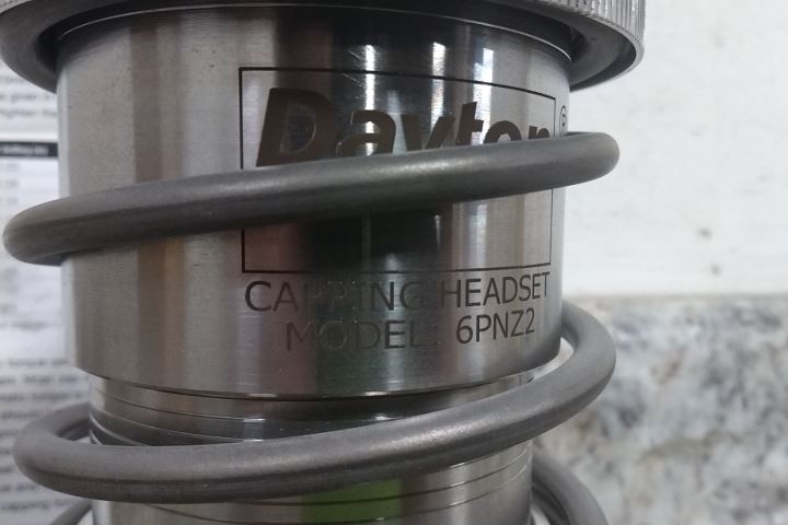 Dayton 6PNZ2 8 to 34 Lb-In Torque Range Magnetic Capping Headset