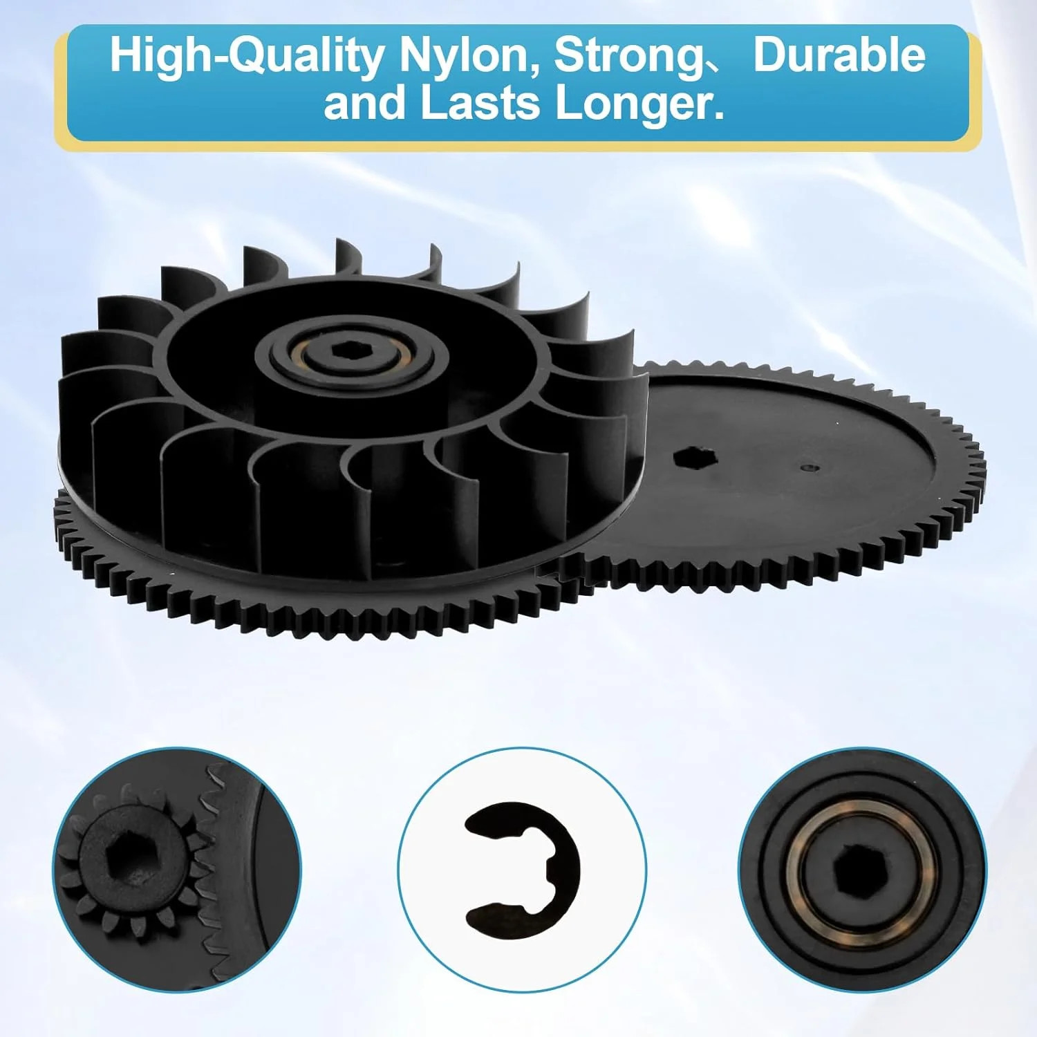9-100-1132 Drive Train Gear Kit for Zodiac Polaris 360, 380, Vac-Sweep 360 & 380