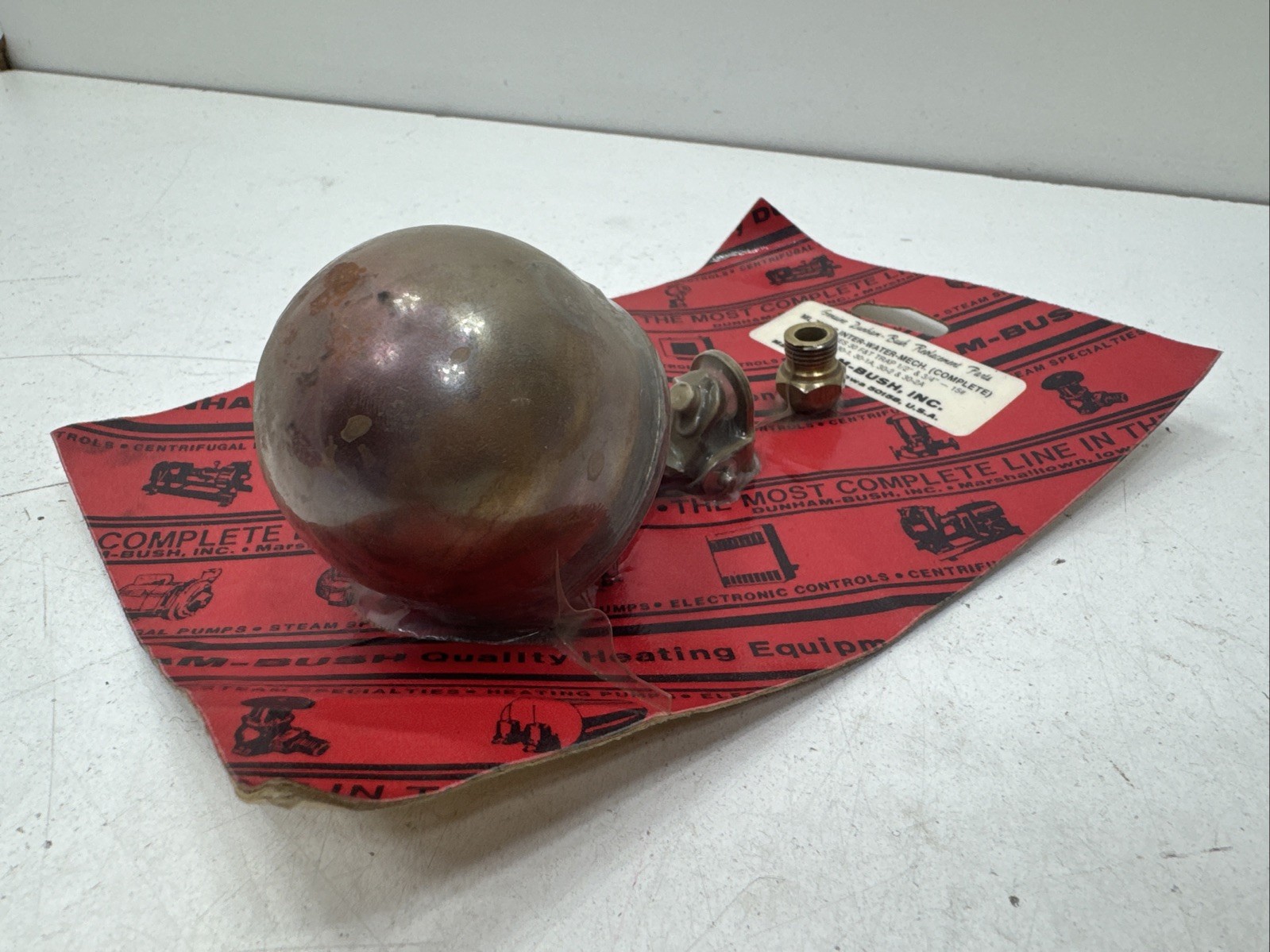 (Qty.4) Dunham-Bush ML 7277/8 Internal Copper Ball Float Mechanism