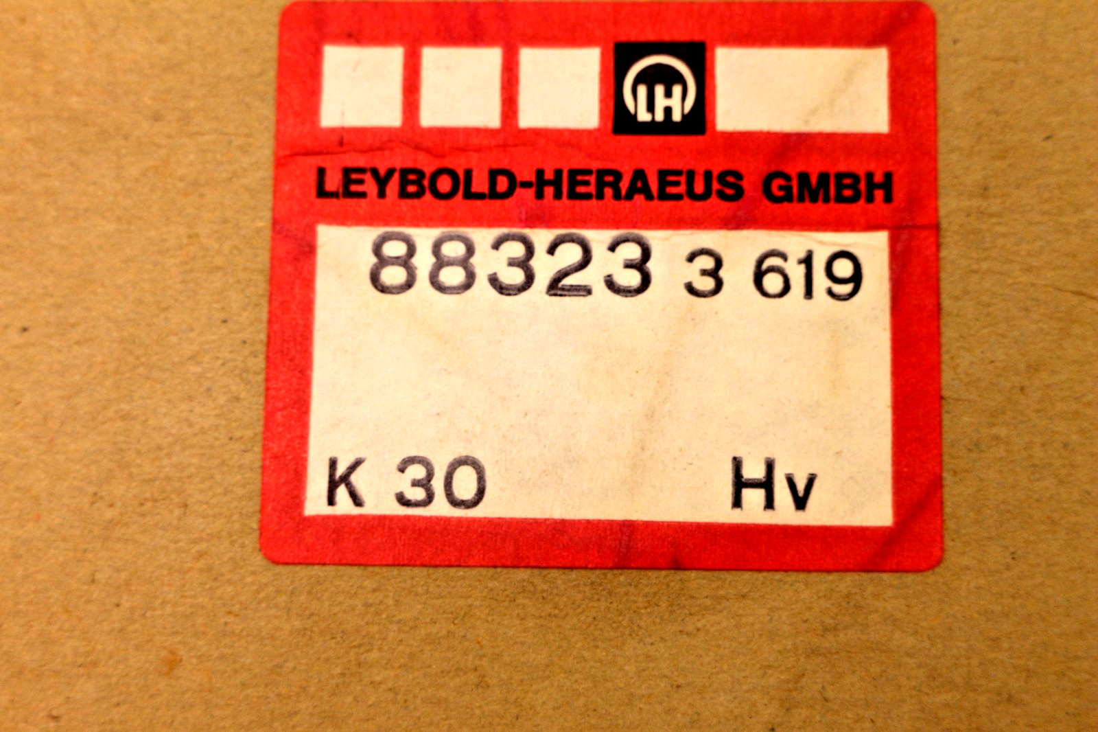 Leybold-Heraeus 88323 3 619 DN32 Aluminum K30 Centering Ring New SEALED Package